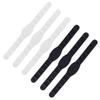 BETOOKY 6pcs Mask Hanging Hooks Ear Rear Protective Silicone Bands Adjustable Mask Strap Extenders with 3 Black and 3 Bands view 1