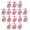 Anneome 50pcs Hollow Rose Flower Wedding Favor Boxes with Ribbons, Glitter Pink Candy and Chocolate Boxes for Wedding Party, Shower, Birthday Celebration view 1