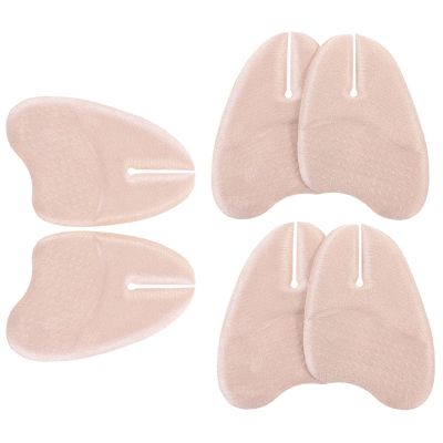 ULTECHNOVO 3 Pairs Metatarsal Pads for Womens Sandals, Adhesive Ball of Foot Cushions, Velvet Fabric Forefoot Shoe Inserts for Flip-Flops, Shock Absorbing Toe Protectors