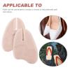 ULTECHNOVO 3 Pairs Metatarsal Pads for Womens Sandals, Adhesive Ball of Foot Cushions, Velvet Fabric Forefoot Shoe Inserts for Flip-Flops, Shock Absorbing Toe Protectors view 3