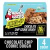 Daves Killer Bread Organic Protein Bars, Chocolate Chip Cookie Dough with Branded Sticker 4 Count (Pack of 2) view 4