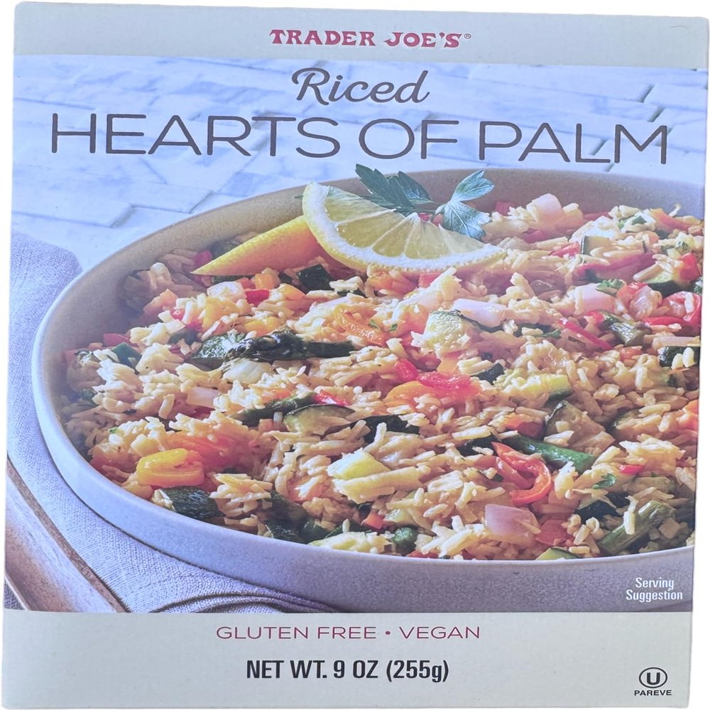 Trader Joe's Riced Hearts of Palm, Gluten Free, Vegan (9 oz)