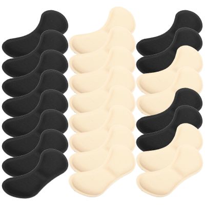 UKCOCO 12 Pairs Adhesive High Heel Inserts and Heel Protection Liners Thickened Comfort for Womens Shoes Non-Slip Cushions for Blister Prevention and Foot Relief