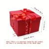 Snacko Elegant DIY Surprise Gift Box for Birthdays, Weddings, and Valentine's Day - Perfect for Special Occasions(Pink) view 3