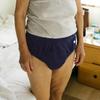 QinCiao Unisex Leak Proof Underwear Adult Diaper Cover for Incontinence Washable Diaper Cover Costume Dark Blue X-Large view 3