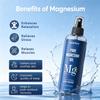Pure Magnesium Oil Spray 10.14oz,Mg Oil for Feet-Topical Magnesium Spray for Sleep & Feet - Extra Strength - 100% Natural and Organic Oil for Muscle Pain & Cramps& Migraines - Less Sting & Itch view 2