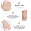 GLEAVI Fingerless Arthritis Compression Gloves with Level 2 Elastic Wrist Support, Skin Tone, Small Non-slip Relief Gloves for Hand, Suitable for Sports and Daily Use view 3