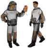 IC ICLOVER Mosquito Jacket, Bug Jacket with Hood, Pants, Mitts & Socks for Men Women, Mosquito Net Suit for Gardening Fishing Outdoor Full Body Protection from Fly Insets No-See-Ums Bugs (S/M)