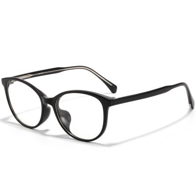 ANRRI Cat Eye Blue Light Blocking Glasses for Women, Trendy Retro Stylish Computer Glasses, Anti Eye Strain & UV Protection Cateye Black Frame