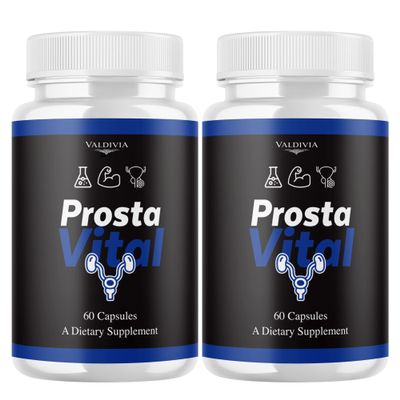 (2 Pack) ProstaVital for Men, Prosta Vital Capsules, Prosta Vital for Men Supplement - Maximum Strength for Daily Wellness & Comfort, All Natural ProstaVital Health & Wellness Reviews (120 Capsules)