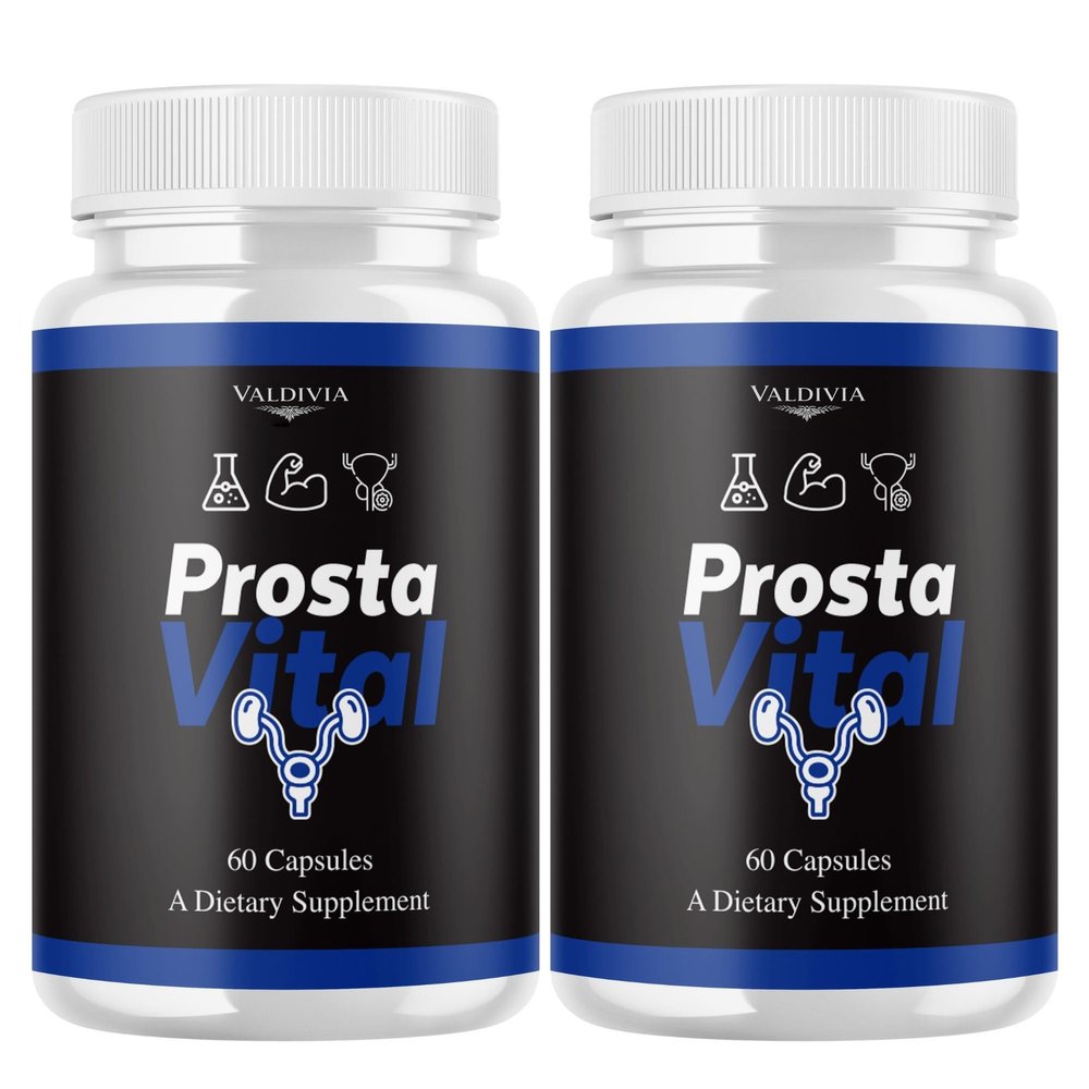 (2 Pack) ProstaVital for Men, Prosta Vital Capsules, Prosta Vital for Men Supplement - Maximum Strength for Daily Wellness & Comfort, All Natural ProstaVital Health & Wellness Reviews (120 Capsules)