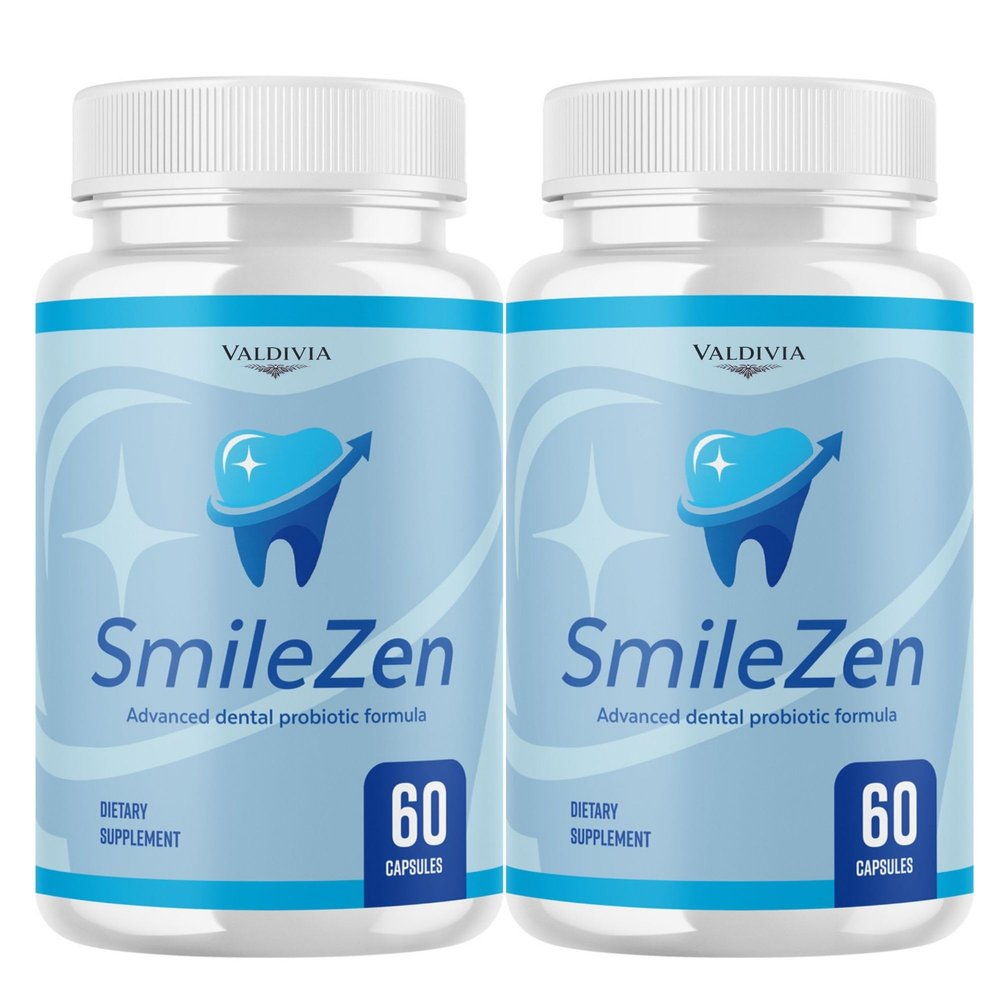 (2 Pack) SmileZen Capsules, Official Smile Zen Premium Oral Health & Dental Care Support Supplement - Maximum Strength, All Natural Formula for Teeth, Gum Health & Oral Balance Reviews (120 Capsules)