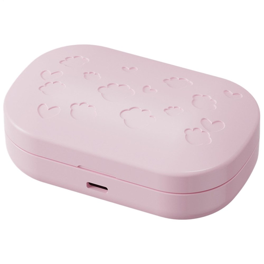 Eye Lens Cleaning Device - Portable Contact Len Washer with LCD Display, Automatic Cleaning Machine with Storage Case, Lens Care Tool for Home Office Travel Business Trip Dormitory Use