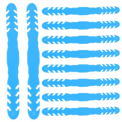 VICASKY 10pcs Mask Strap Extenders Elastic Mask Band Buckle Anti-Slip Disposable Rope Extension Hooks for Ear Relief and Comfortable Wearing