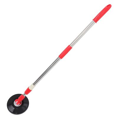 JOYOFREELY Replacement Rotating Mop Handle Stick with Plastic Disc for Floor Cleaning Stainless Steel Telescopic Mop Pole Accessory for Home and Office Cleaning