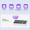 GOWENIC Multi Function AI Voice Control Panel with 10 Mechanical LCD Macro Keys & 2.01 Secondary Screen, Linux Dual System (White) view 2