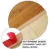 TOYZFRIENDY Plastic Threshold Ramp Strip for Doorway, Self-Adhesive Floor Edge Transition Strip, 5mm Drop Reducer Ramp for Wheelchair, Scooter, and Sweeping Robot Use view 3