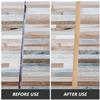 TOYZFRIENDY Plastic Threshold Ramp Strip for Doorway, Self-Adhesive Floor Edge Transition Strip, 5mm Drop Reducer Ramp for Wheelchair, Scooter, and Sweeping Robot Use view 4
