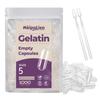 MipaLien Empty Gelatin Capsules Size 5-1000 Count Bovine Bone Gel Capsules Empty | Quick Dissolve | All Size | for Powder & Liquid DIY Filling view 1