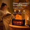 300ML Essential Oil Aroma Diffuser,Flame Air Humidifiers,Colorful Flame Diffusers for Home,Diffuser for Aromatherapy Yoga Room Bedroom, Office, Home with Remote Timer and Auto Off view 2