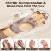 cotsoco Updated Hand Massager with Heat and Compression - Electric Individual Finger Massage for Arthritis, Carpal Tunnel & Pain Relief, Cordless Portable Massager for Wrist & Fingers, Gifts for Mom view 3