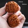 2 PCS Natural Chinese Wenwan Walnuts, 100-Year-Old Patina Walnuts Premium Quality, Handpicked, Unique Texture and Flavor for Collectors and Enthusiasts Family Heirloom (4PC) view 4