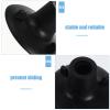 12Pcs Replacement Rubber Feet for Shower Chair Toilet Stool Anti Slip Pads 24Mm Chair Leg Floor Protectors Black view 3