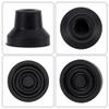 GOMAKERER 16 Pcs 13mm Quad Cane Tip, Heavy Duty Walking Cane Rubber Tips Replacement Non-Slip Extreme Grip Cane Replacement Foot for Quad Cane, Walking Stick and Furniture view 4