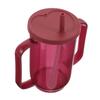HOMOCONO Elderly Nursing Spill Proof Cup with Straw 250ml Bedridden Care Drinking Aid Anti-leak No Spill Cup for Adults and Seniors view 1