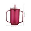 HOMOCONO Elderly Nursing Spill Proof Cup with Straw 250ml Bedridden Care Drinking Aid Anti-leak No Spill Cup for Adults and Seniors view 2