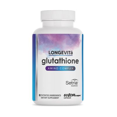 14-in-1 Advanced Absorption Antioxidant, Dual-Action Support: Setria & NAC, 8 Patented Ingredients, for Energy, Skin, Detox, Immune Defense & Mental Clarity 60 DRcaps