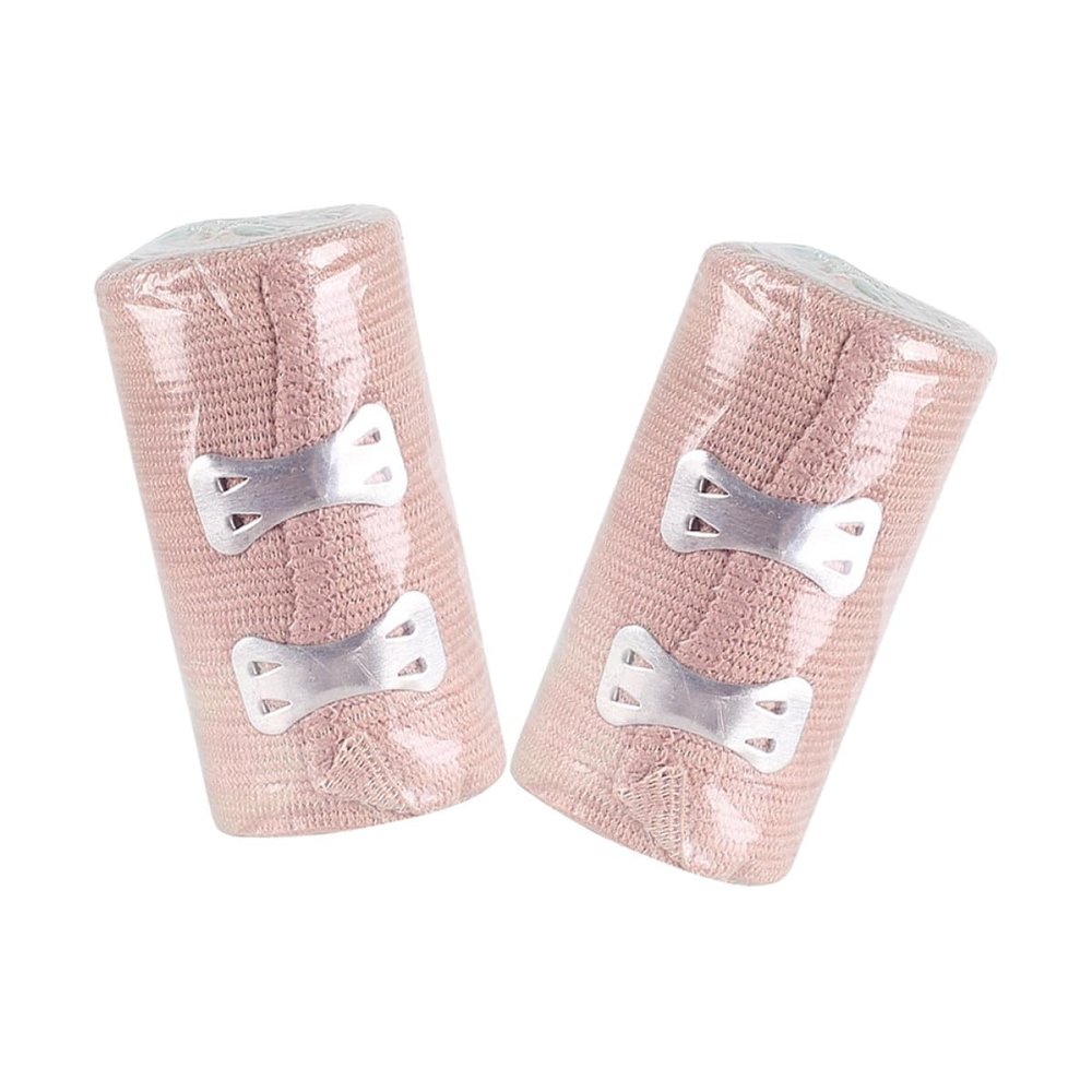 ifundom 2pcs High Elastic Compression Wrap Band 7.5cm X 4.5m Breathable Sports Guard Band for Arm and Leg Protection, Stretchable Body Protector Wrap for Athletic Injury Support