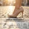 Heel Grips for Women's Shoes, 2026 Upgraded T-Shaped Design Anti Slip Heel Liners, Soft Heel Protectors and Pads for Shoes that are Too Big (3, Black) view 2