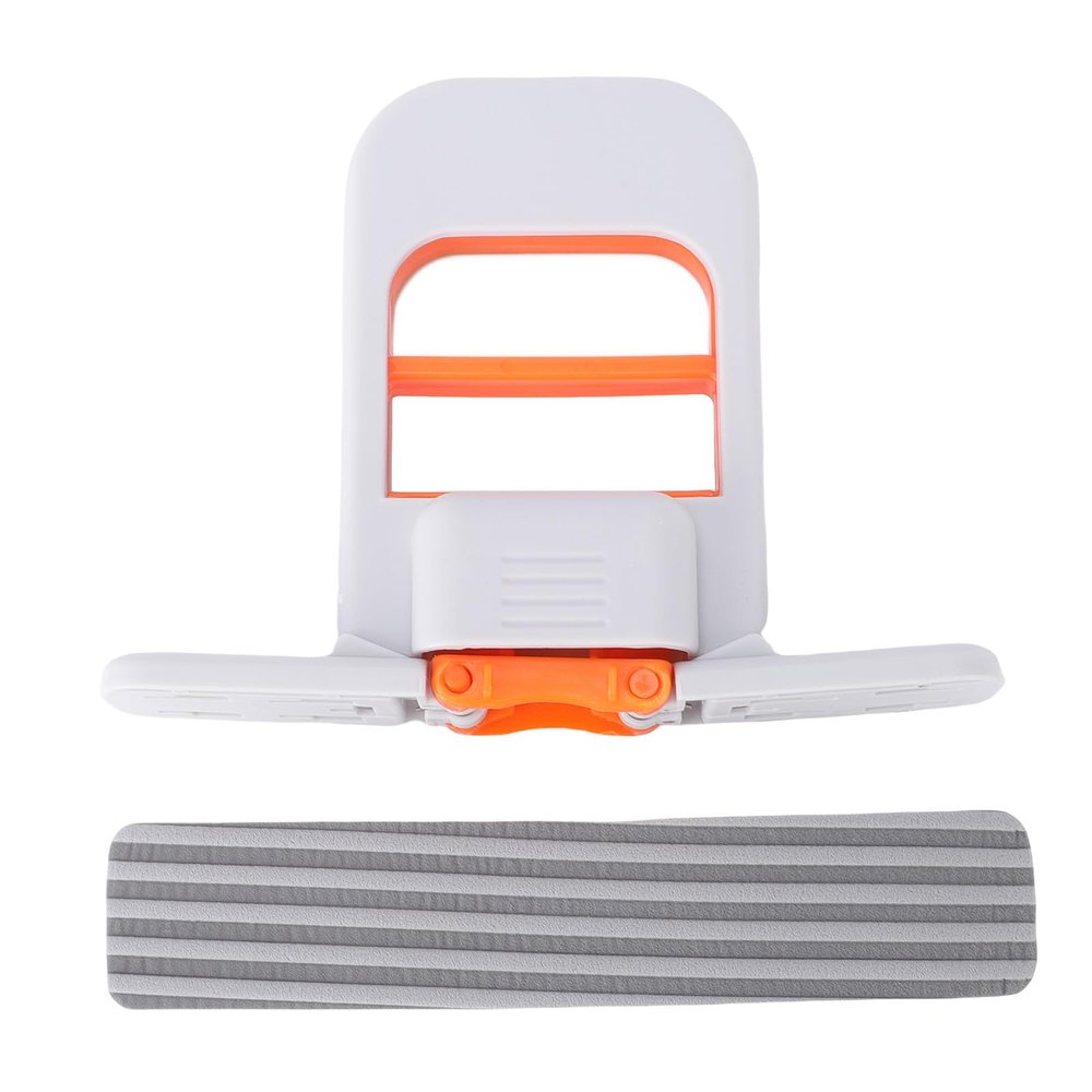 TARSHYRY 2025 New Mini Foldable Sponge Mop Self Squeeze Handheld Cleaning Mop Dry and Wet Use with High Density Sponge Head Tables Countertops Car Interiors (White)