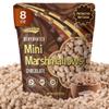 Snackathon Chocolate Mini Dehydrated Marshmallows, 8 OZ Resealable Bag, Crunchy Brown Mini Bits Marshmallow Topping for Hot Chocolate, Cocoa Bar, Cupcakes, Baking, Snacks & Sweet Desserts view 1
