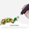 GLSTOY Elderly Adaptive Fork Non-Slip Stainless Steel Anti-Shake Tableware Comfortable Grip for Disabled and Seniors Daily Living Aid view 3