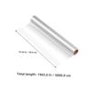 Healifty Cellophane Wrap Roll 50cm X 50m Thick Florist Wrapping Paper for Flower Bouquet and Basket Packaging, Wrap for Seasonal Celebrations and Crafts view 2