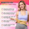 MYMYDE Cutting Drink Mix Supports Satiety Signaling, Energy & Gut Health with Berberine, Chromium, FOS, Yerba Mate & 5-HTP Magnesium Strawberry Agai Flavor 30 Servings view 2