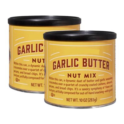 Garlic Butter Nut Mix 10 oz (2 COUNT, Garlic Butter Nut Mix)