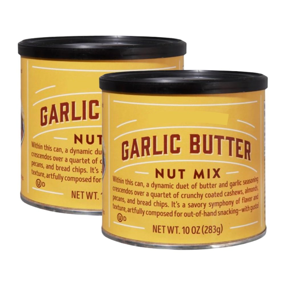 Garlic Butter Nut Mix 10 oz (2 COUNT, Garlic Butter Nut Mix)
