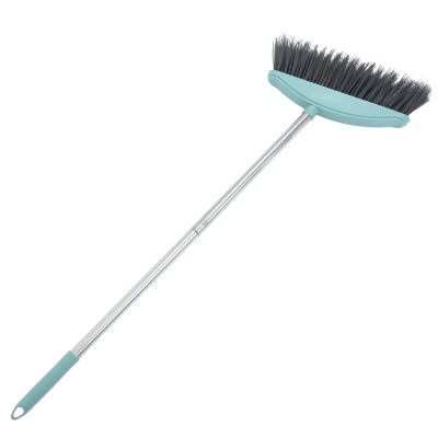 Ipetboom Heavy Duty Floor Broom with Long Handle Nordic Color Angled Broom for Indoor and Outdoor Sweeping for Home Cleaning