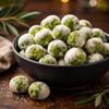 Wasabi Coated Green Peas - Premium Quality Natural Crunchy Green Pea Snacks, Spicy Wasabi Peas, No Artificial Color, Packed in Resealable Bag 2 LB view 2