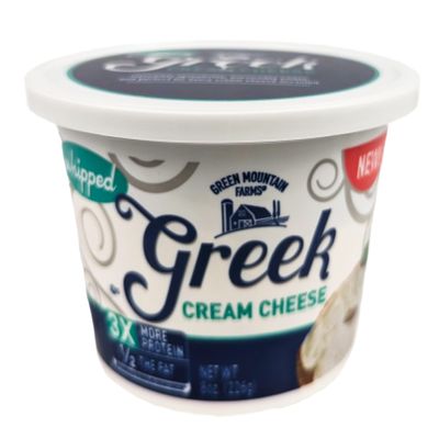 Green Mountain Farms Whipped Greek Cream Cheese 8oz