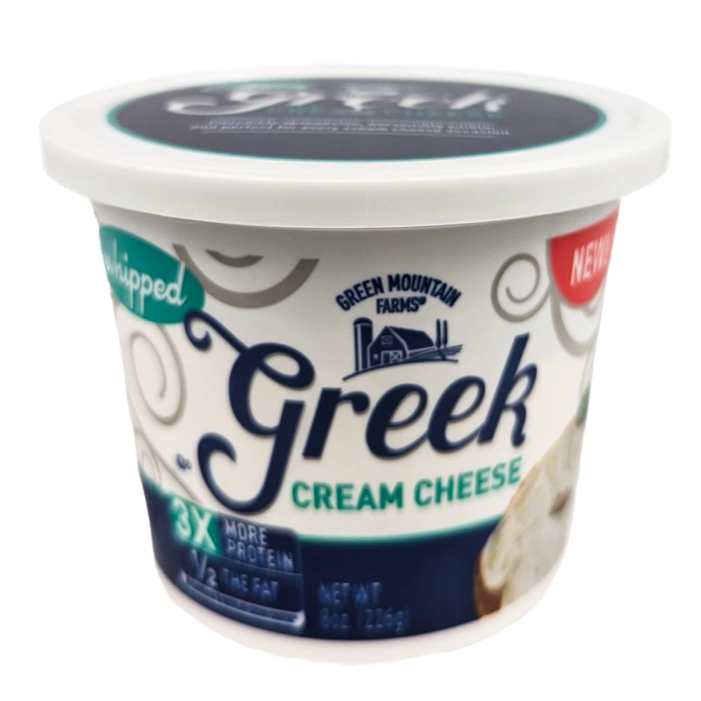 Green Mountain Farms Whipped Greek Cream Cheese 8oz