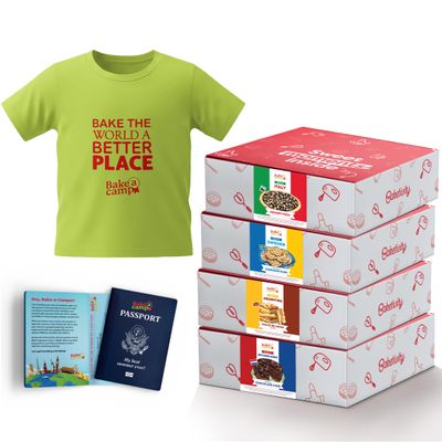 Baketivity Summer Bake-A-Camp Global Edition Baking Kit Journey 2