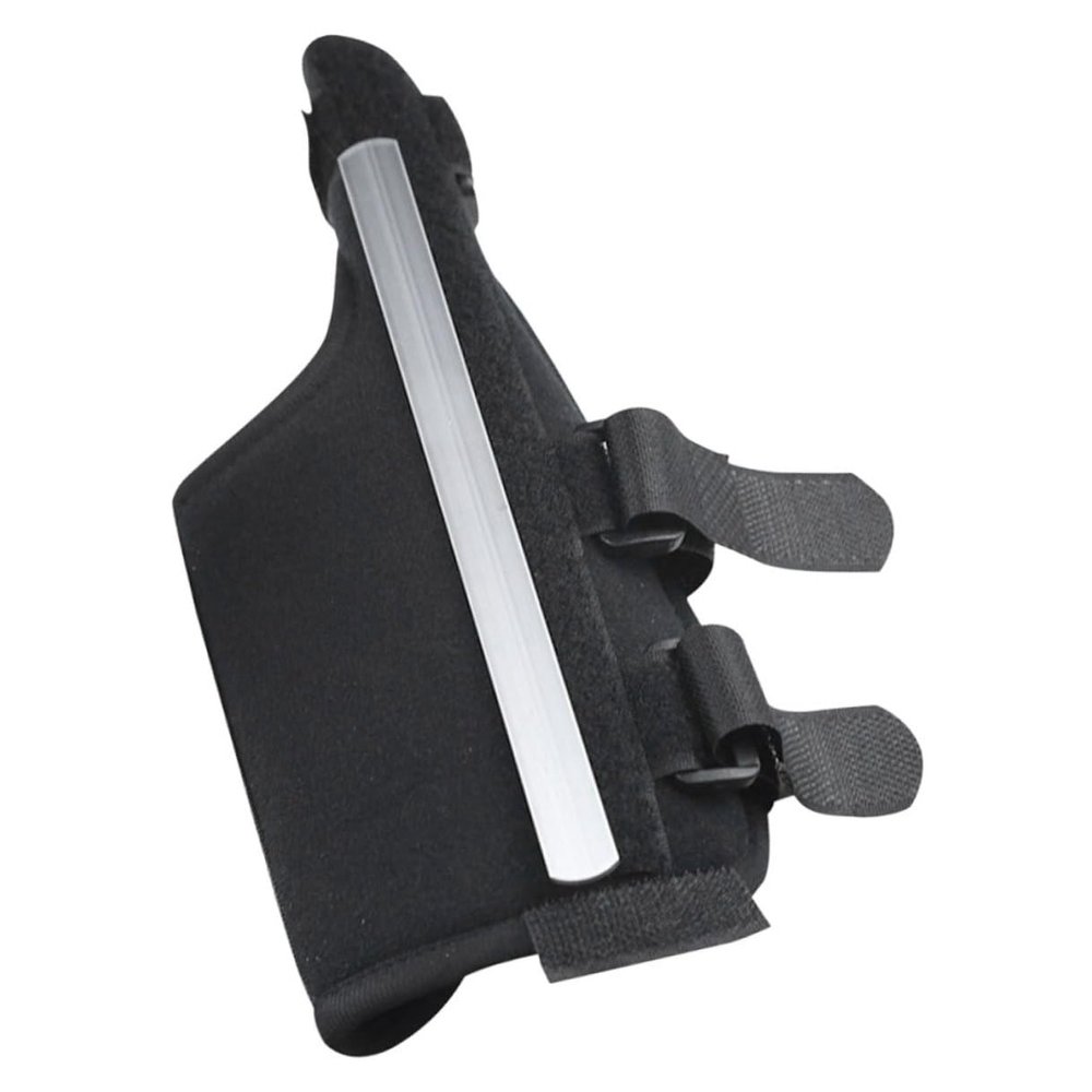 WOFASHPURET Left Thumb Brace and Wrist Stabilizer for Arthritis Support, Extended Fit Thumb Splint with Adjustable Wrist Protector for Carpal Tunnel and Sprain Relief
