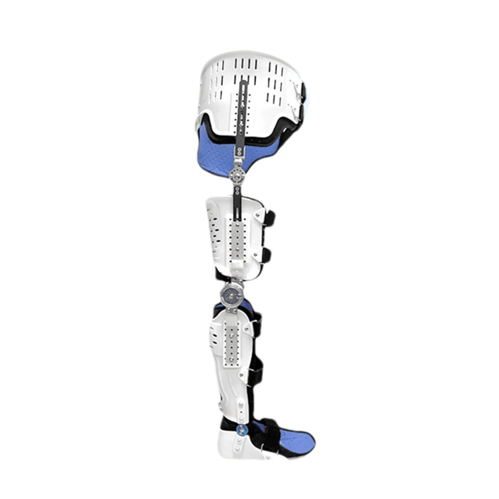 DJVHSRI Hip Orthosis Adjustable Joint Fixed Full Leg Brace Support Breathable Thigh Knee Ankle Foot Supports Orthosis,Style B,Left,Style A-Right,