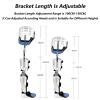 DJVHSRI Hip Orthosis Adjustable Joint Fixed Full Leg Brace Support Breathable Thigh Knee Ankle Foot Supports Orthosis,Style B,Left,Style A-Right, view 2