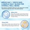 Aeteon NAC Supplement 600mg with NAD+, Daily Wellness Support, Non-GMO, Vegan, Coconut & MCT Oil, 300 Softgels view 4