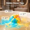 Bath Bombs with Toys Inside for Kids, 12 Pack Ocean Toy Splash Surprise Bath Bombs, Natural Sea Salt Color Changing Spa Bath Balls with Toys, Great Gift for Kids Birthdays, Easter, Christmas view 2